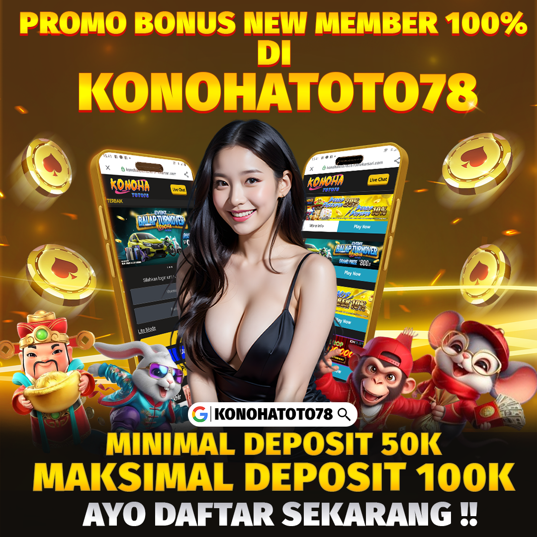 Konohatoto78: Situs Slot Aman dan Terpercaya